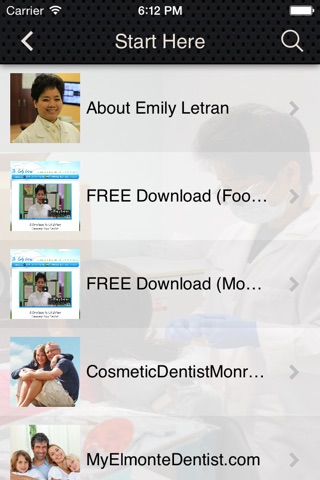 Emily Letran DDS screenshot 2