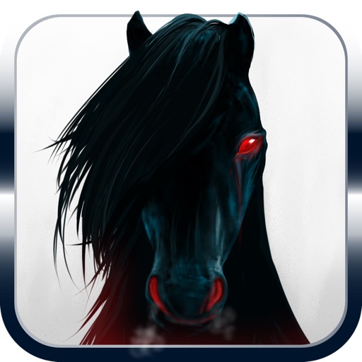 Dark Horse Ghost Ranger Racing PRO : Black Lone Star Desert Battle icon