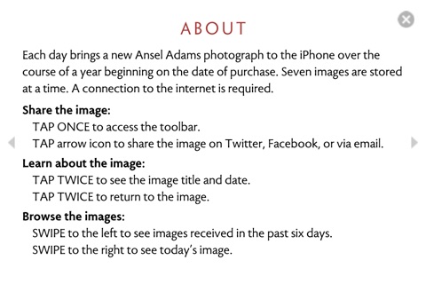 Ansel Adams: An Image a Day screenshot 3