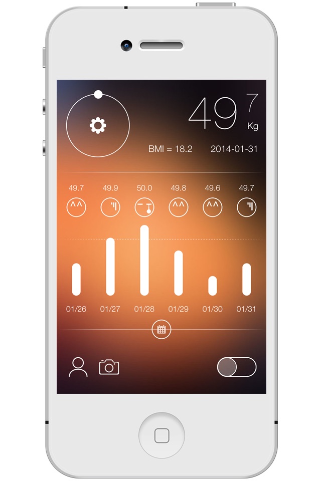 iBelieve - Weight loss tracker and BMI calculator screenshot 2