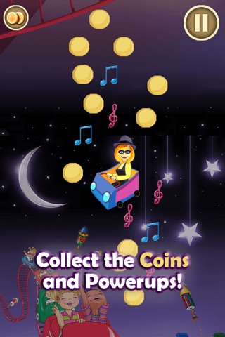 Fashion Bandit Girl and the Star Coaster: Tap, Groove, and Rock out to the Addictive Beat Experience! A Free Funny Music Game for Kid Rockstars screenshot 3