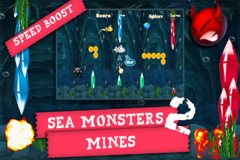 DEEP SEA 2 - Battle Field Tiny Yellow Submarine Adventure screenshot 4