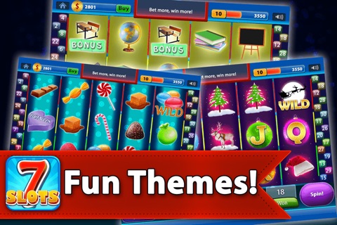 Slot Machines Mania HD - Awesome Las Vegas City Casino Game FREE screenshot 4