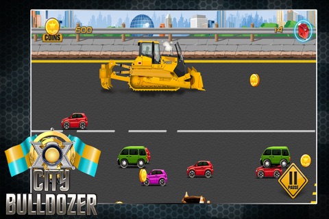 Bull Dozer City Racing: Turbo Tractor Street Racer by Top Free Fun Games screenshot 3