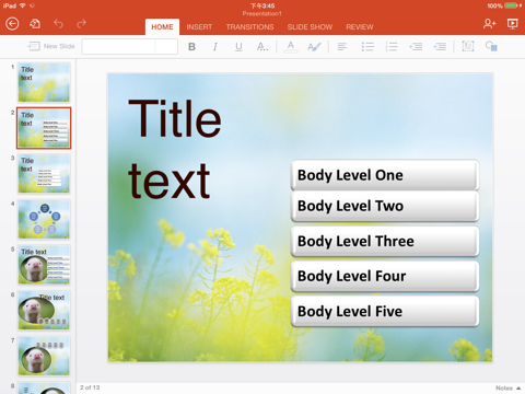 Templates for Microsoft PowerPoint Free screenshot 4