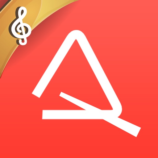 Triangle - play the virtual triangle form idiophone instruments icon