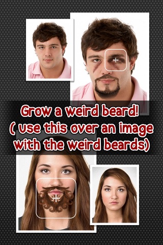 Playoff Beard - Add a weird goatee, scars and cuts to your photo to look like a hockey player - share to instagram, twitter and facebook screenshot 4