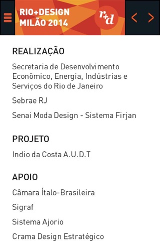 Rio + Design 2014 screenshot 4