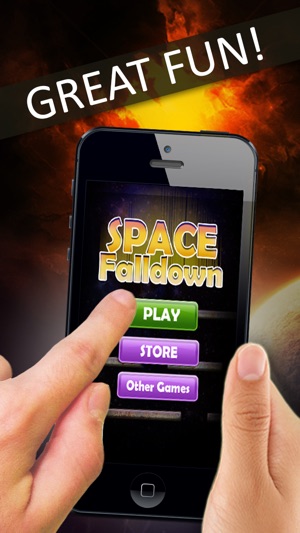 Space Falldown ! ：重力 加速 計 逃生 精簡 版 的 街 機 遊戲 - 一個 最 有趣 下降 球 兒童(圖3)-速報App