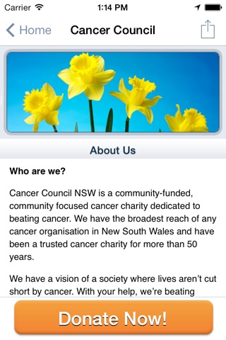 Cancer Council NSW - donate and help us beat cancer screenshot 4