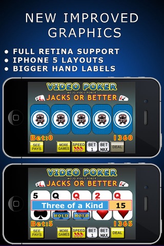 Mojo Video Poker Lite screenshot 2