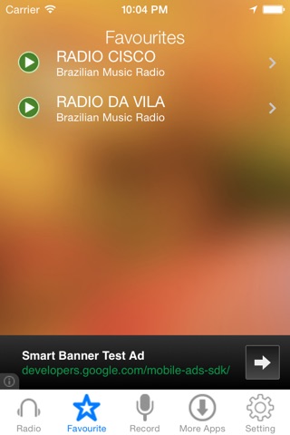 Brazilian Music Radio Recorder screenshot 3
