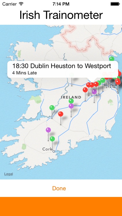 Trainometer Ireland - How are the railways performing?