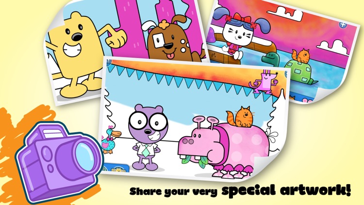 Wubbzy's Animal Coloring Book screenshot-4