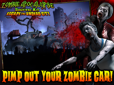 Zombie Apocalypse Survival Kit: Escape the Undead City HD screenshot 4