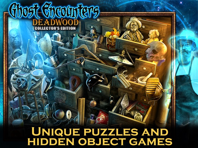 Ghost Encounters: Deadwood HD - A Hidden Object Adventure(圖5)-速報App