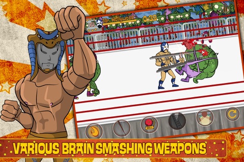 Lucha Zombie Free screenshot 2