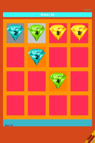 2048 Jewels- New Challenge Number Puzzle screenshot 4