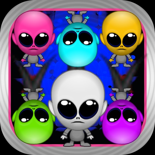Jazzy Alien - Funky Groover Match 3 Game icon