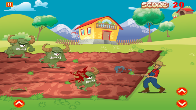 Farmer vs Attack Monsters - A Free Farm Mayhem Defense Game(圖4)-速報App