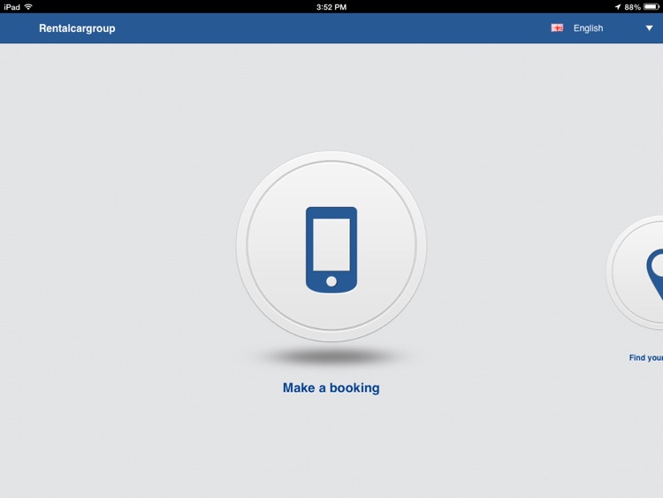RentalCarGroup for iPad