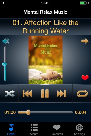 mental relaxation music listen screenshot 2