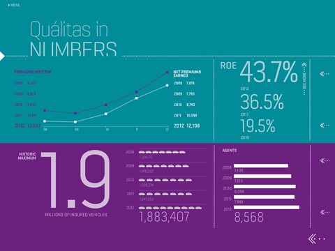 Qualitas Annual Report 2012 screenshot 2