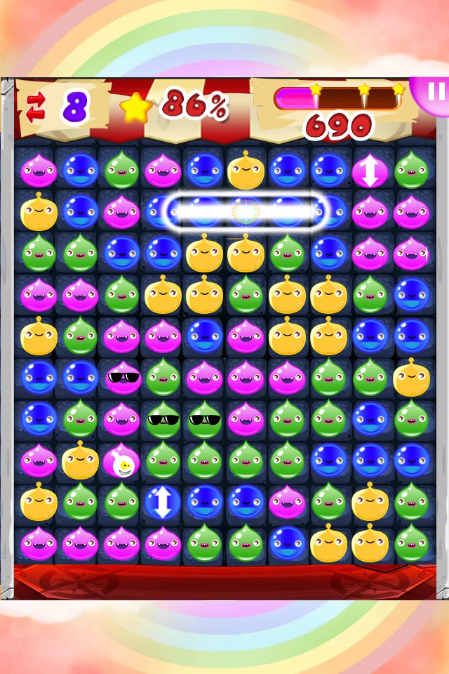 Jelly Candy Bubble Run Free - A cool pop matching puzzle game screenshot 2