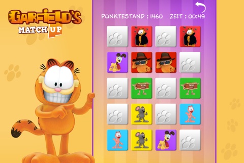 Garfield's Match Up screenshot 3