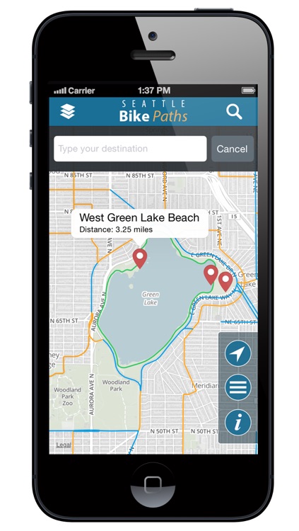Seattle Bike Paths Free screenshot-4