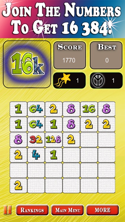 16384 - The Father of 2048, Free Puzzle Game