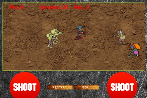 Walking Zombies Tilt - Free New Scary Dead Zombie Defense Game screenshot 4