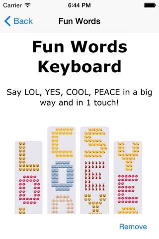 Motu Emoji Keyboards screenshot 2