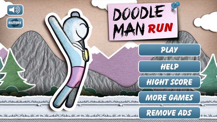 Doodle Man Run