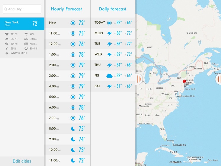 NOAA Radar & Hurricane inFocus Free - by Clear Day™ (Storm Alerts, Hurricane Tracker & Weather Forecast) screenshot-3