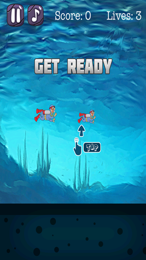 Diver Dan - Treasure Cave Diving Challenge Escape Exam!(圖2)-速報App