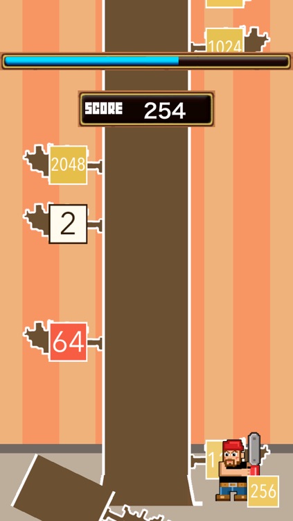 Timber Swing 2048 - Don't Crash On The Wrong Numbers