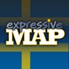Sweden Expressive Map Digital Atlas App