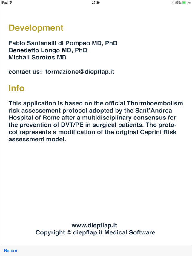 Thromboembolism Risk - 