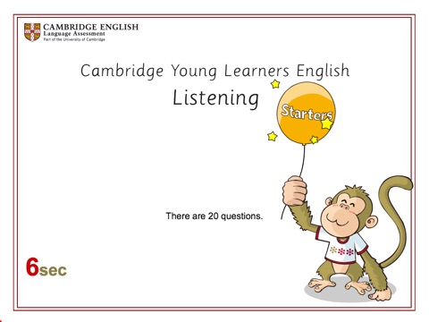 Cambridge English: Starters screenshot 2