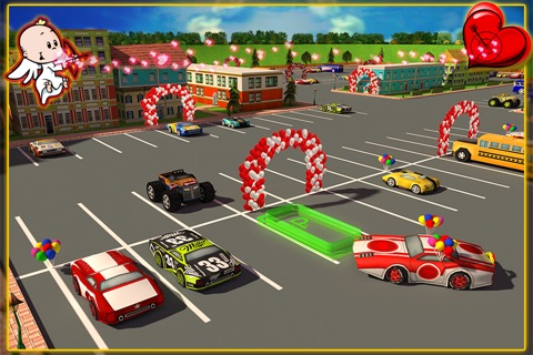 Valentine Day Ride Simulator : Top Free 3D Parking, Driving Sim Game screenshot 2