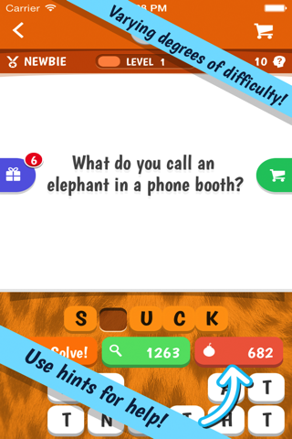 Animal Riddles  - fun and challenging riddles about animals screenshot 3