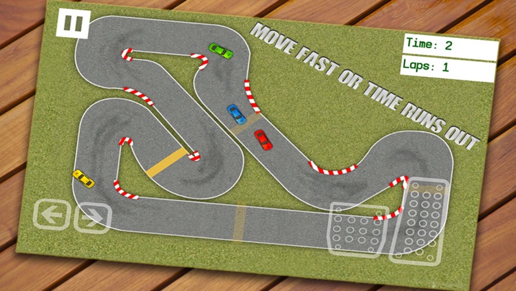 Race Course Tracks - Unique Birds Eye View Car Racing Game screenshot-3