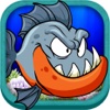 Piranha Fish Escape - Aggressive Underwater Monster- Pro