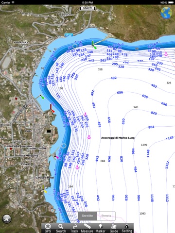 Marine: Eolie Islands HD - GPS Map Navigator screenshot 4