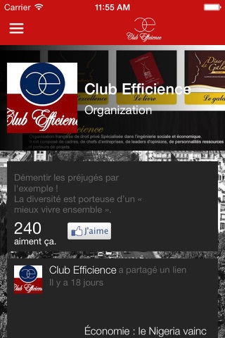 Club Efficience screenshot 2