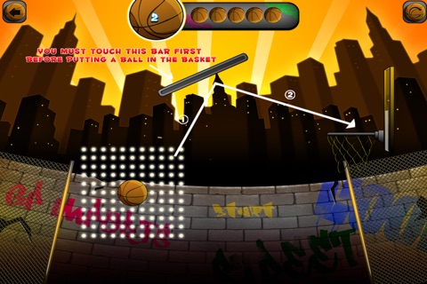 Street Basketball Puzzle Adventure Lite screenshot 2