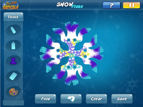 Prime Radicals: Snowflakes (tablet) screenshot 3