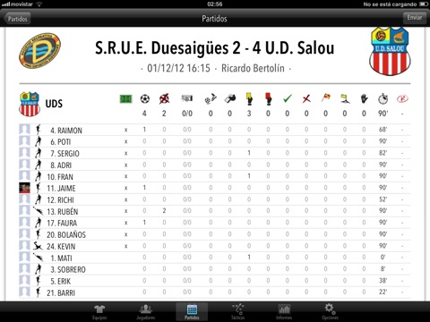 Futstats-HD-Lite screenshot 3