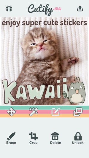 Cutify Me - Kawaii Photo Decoration with Dress Up Stickers C(圖2)-速報App